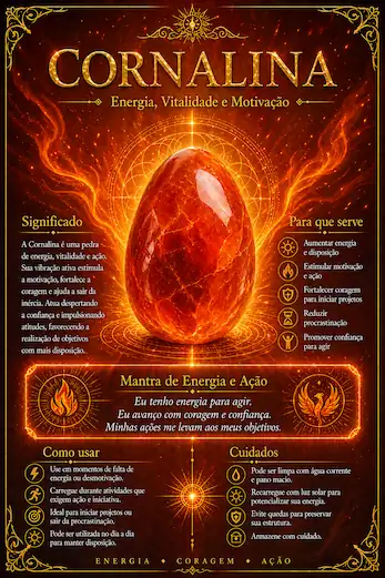 Página interna do Manual Místico dos Cristais