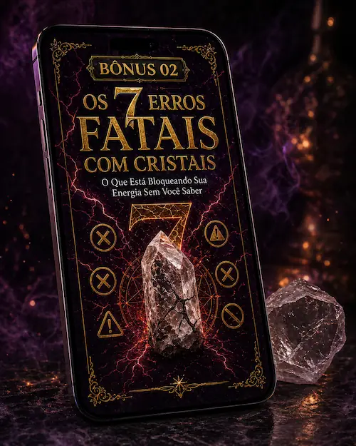 Bônus Os 7 Erros Fatais com Cristais