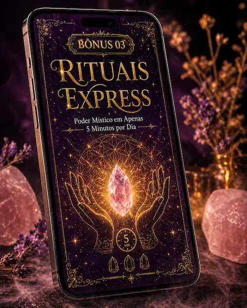 Bônus Rituais Express com Cristais
