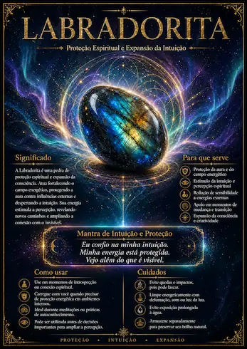 Página interna do Manual Místico dos Cristais