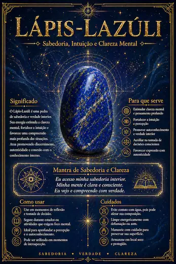 Página interna do Manual Místico dos Cristais