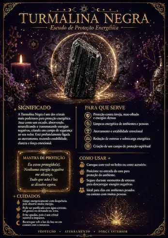 Página interna do Manual Místico dos Cristais