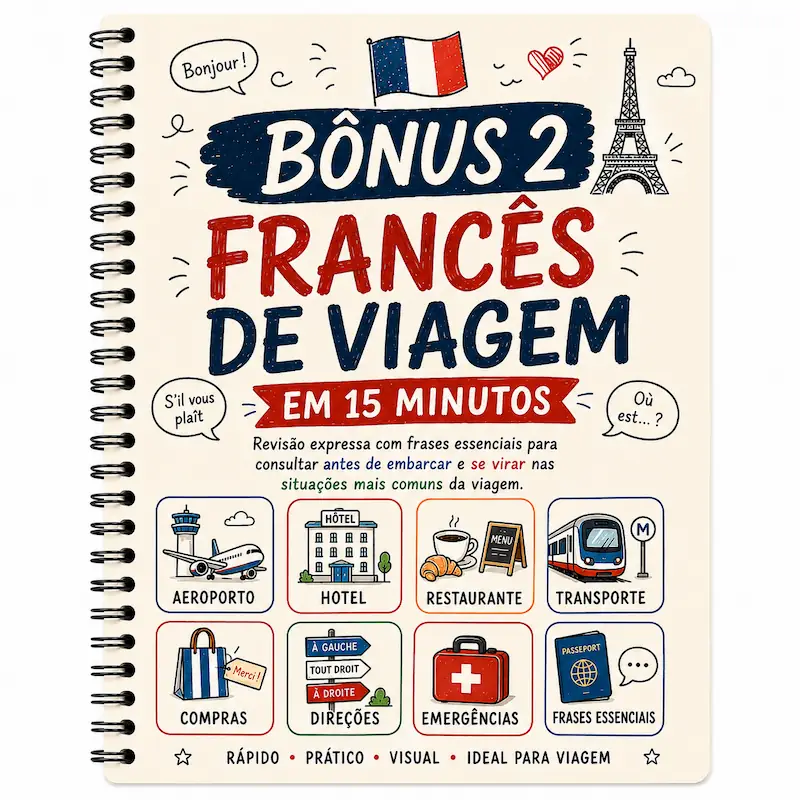 Bônus 2 - Francês de Viagem em 15 Minutos