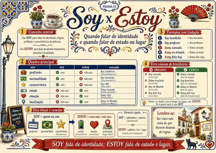Prévia do material Espanhol Ilustrado em formato A4 horizontal